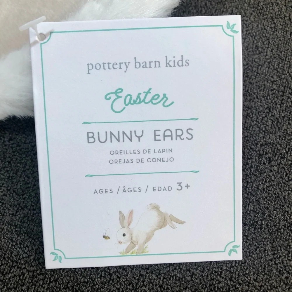 Pottery Barn Bunny Ears White
